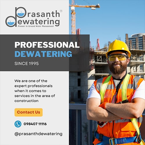 Dewatering Contractors in Kerala | Prasanth Dewatering